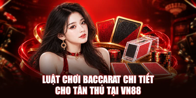 Luật chơi Baccarat chi tiết cho tân thủ tại VN88